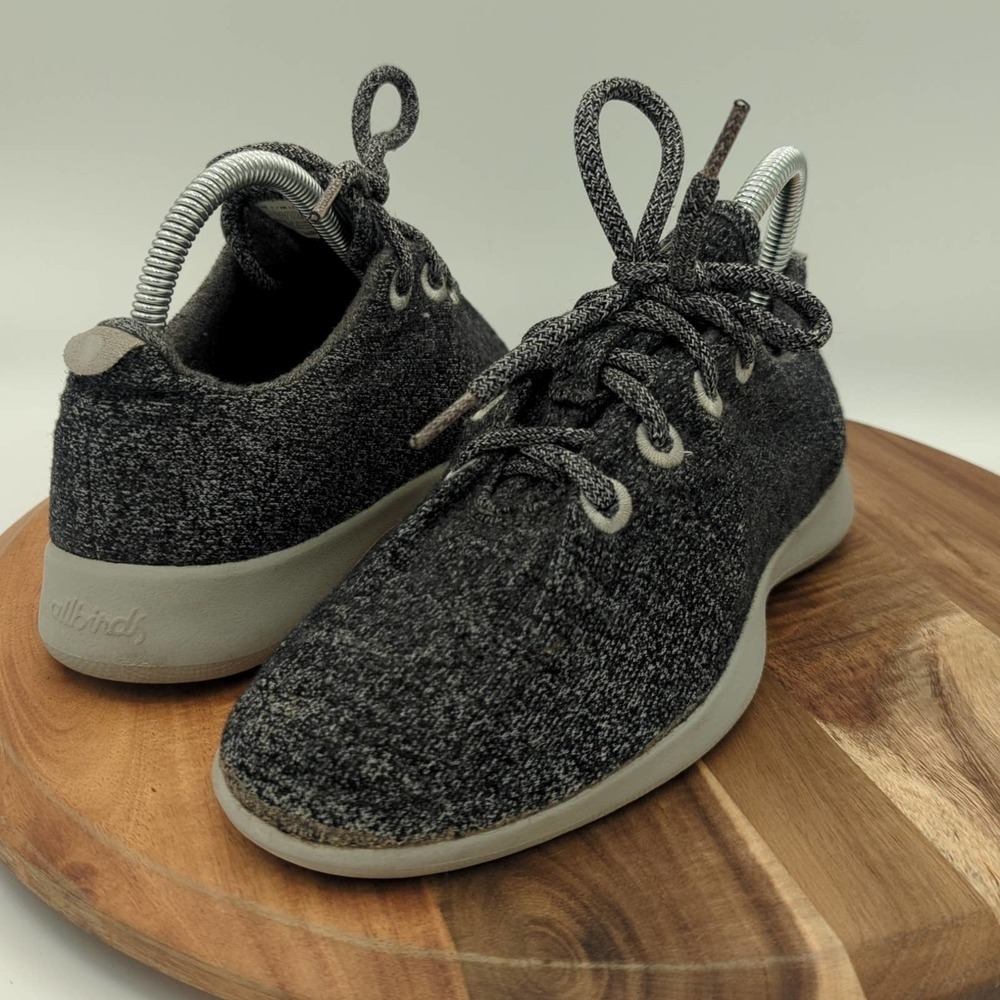 Allbirds Womens Wool Runners Natural Grey Trail Running Shoes Size 7 Sneaker